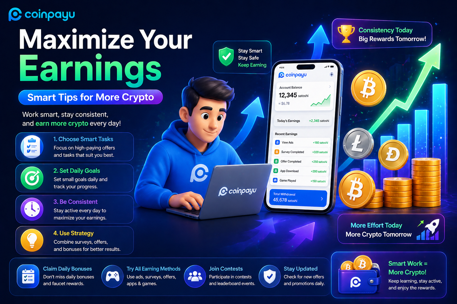 coinpayu maximize your earnings
