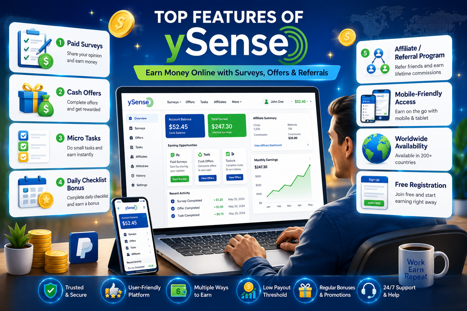 key features of ysense